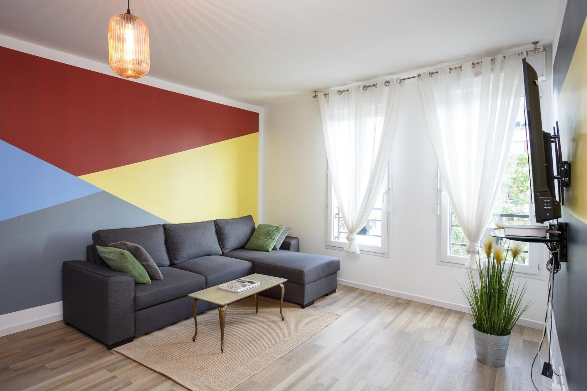 ארג'נטויל Appartement Cosy Pres De Paris Avec Vue Sur La Tour Eiffel - Parking & Wifi מראה חיצוני תמונה